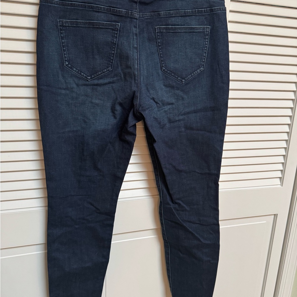 Simply Vera Wang Pull on Size 12 Blue Women's Jeans - Picture 6 of 8